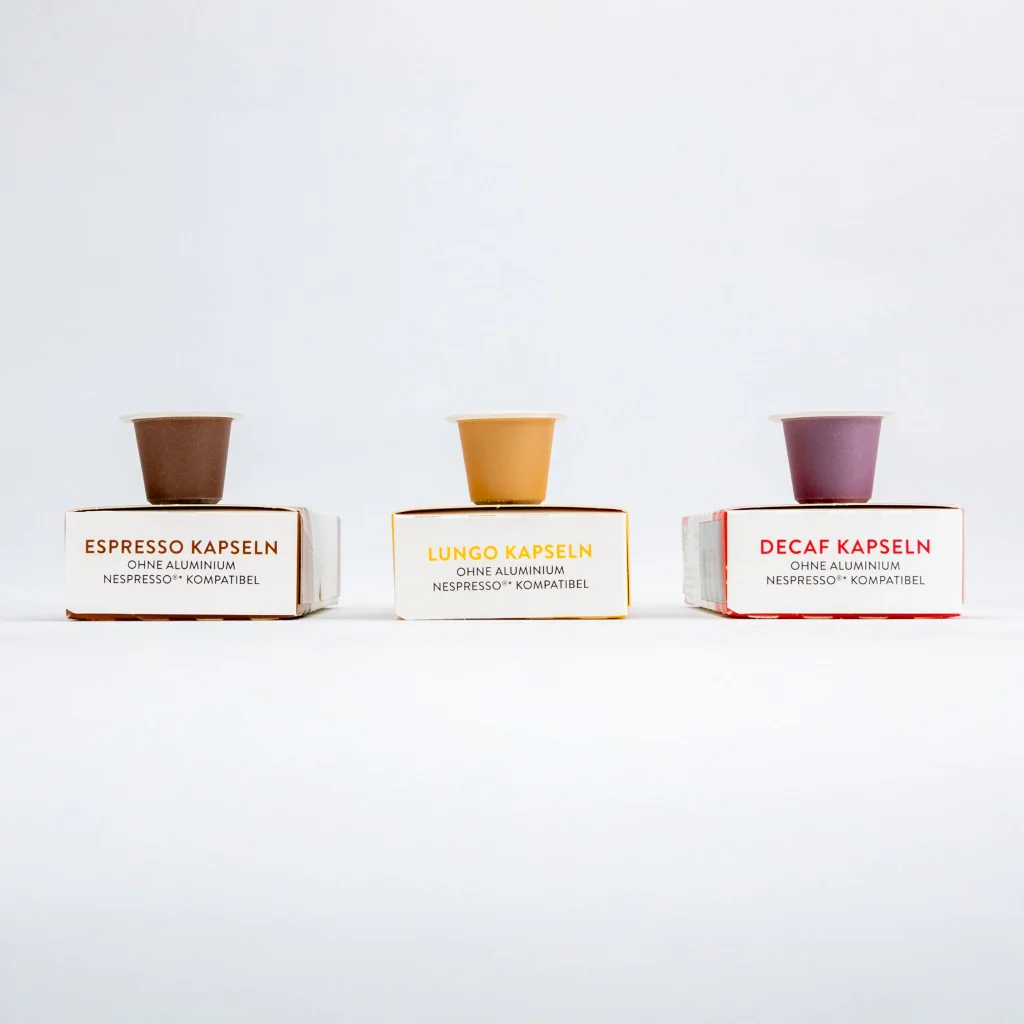 Bio Kaffeekapseln Probierpaket - 3x3 Packungen - Image 3